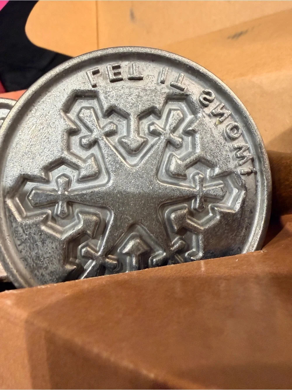 Nordic Ware Holiday Cookie Stamps 3 Pc Set Snowflake Tree Dove Made USA